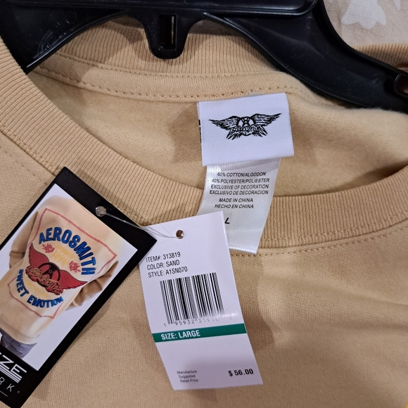 NWT - Freeze NY - Aerosmith Sweet Edition, Summer 1976, Crewneck, Size M - Picture 9 of 9